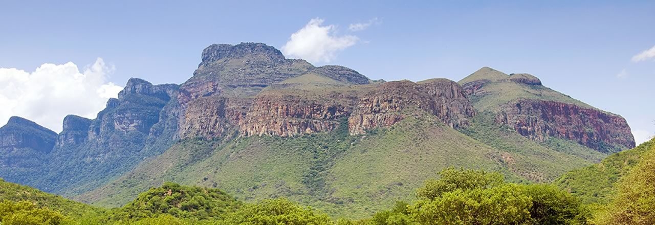 Blyde River Canyon mountain scenic view Panorama Route South Africa