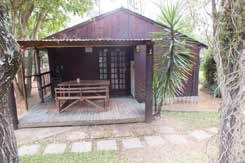 Thatched brick cabin at Lauma Aurora (OUMA)