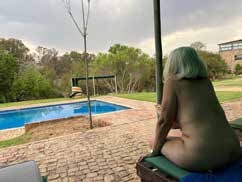 Relaxing at Desnudo Naturist Resort pool – Joxilox October 2024 Tour