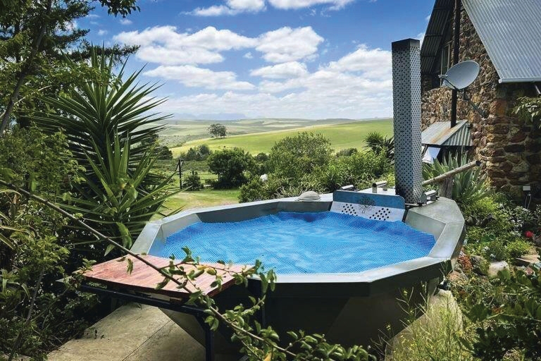 Pool time at Bare Necessities Naturist Farm