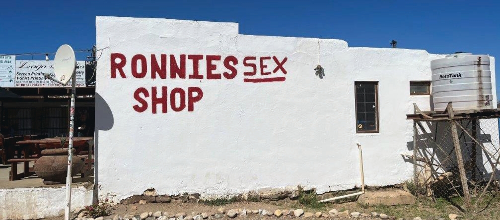 Ronnie's Sex Shop stop – Joxilox Cape Tour March 2025
