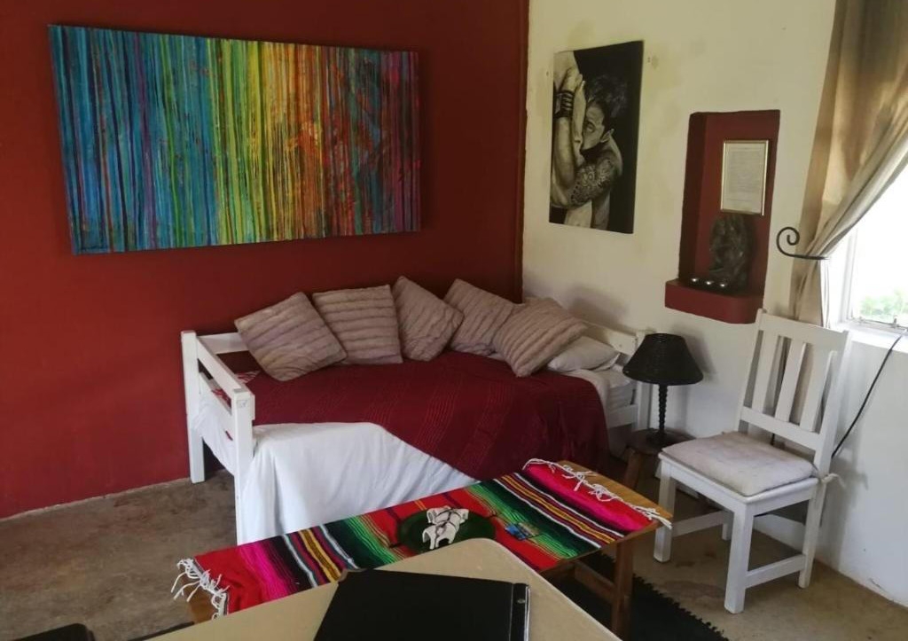 Lounge area at Klipfontein Naturist Friendly Farm