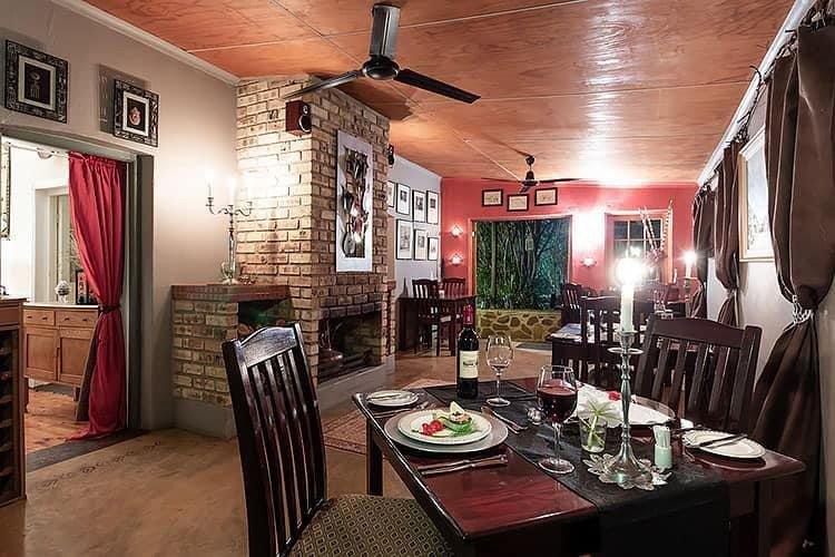 Dining room at Feathered Nest Naturist Guest Farm โ Joxilox Review