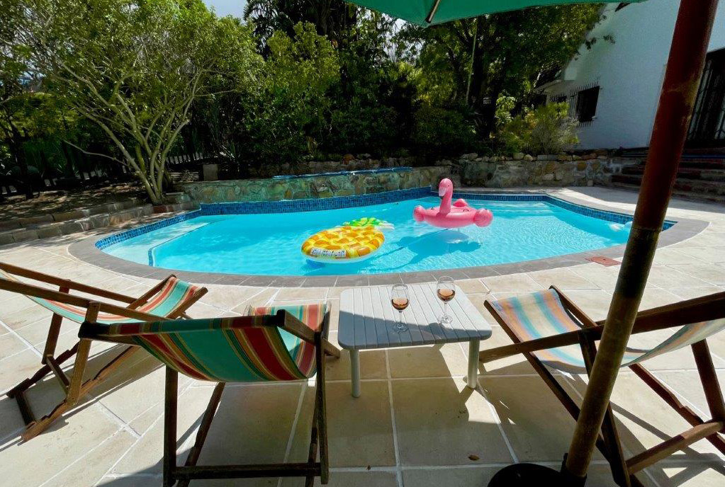 Salt-water swimming pool at Port Nature Houtbay