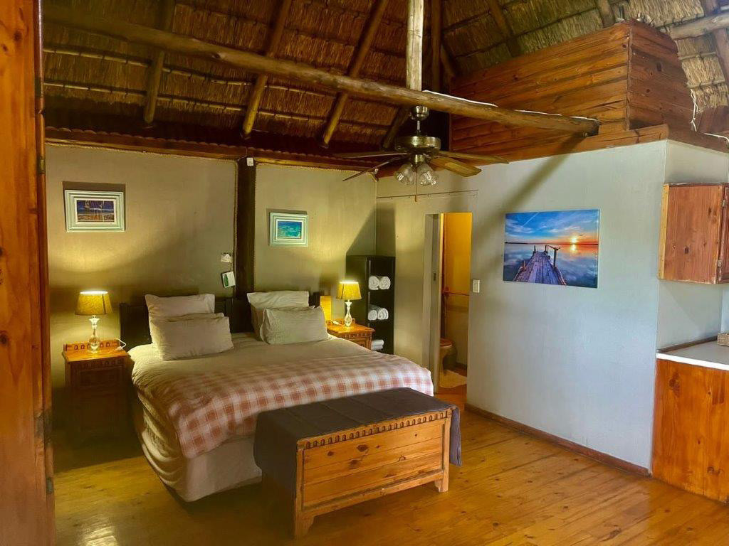 Economy unit bedroom at Desnudo Naturist Resort