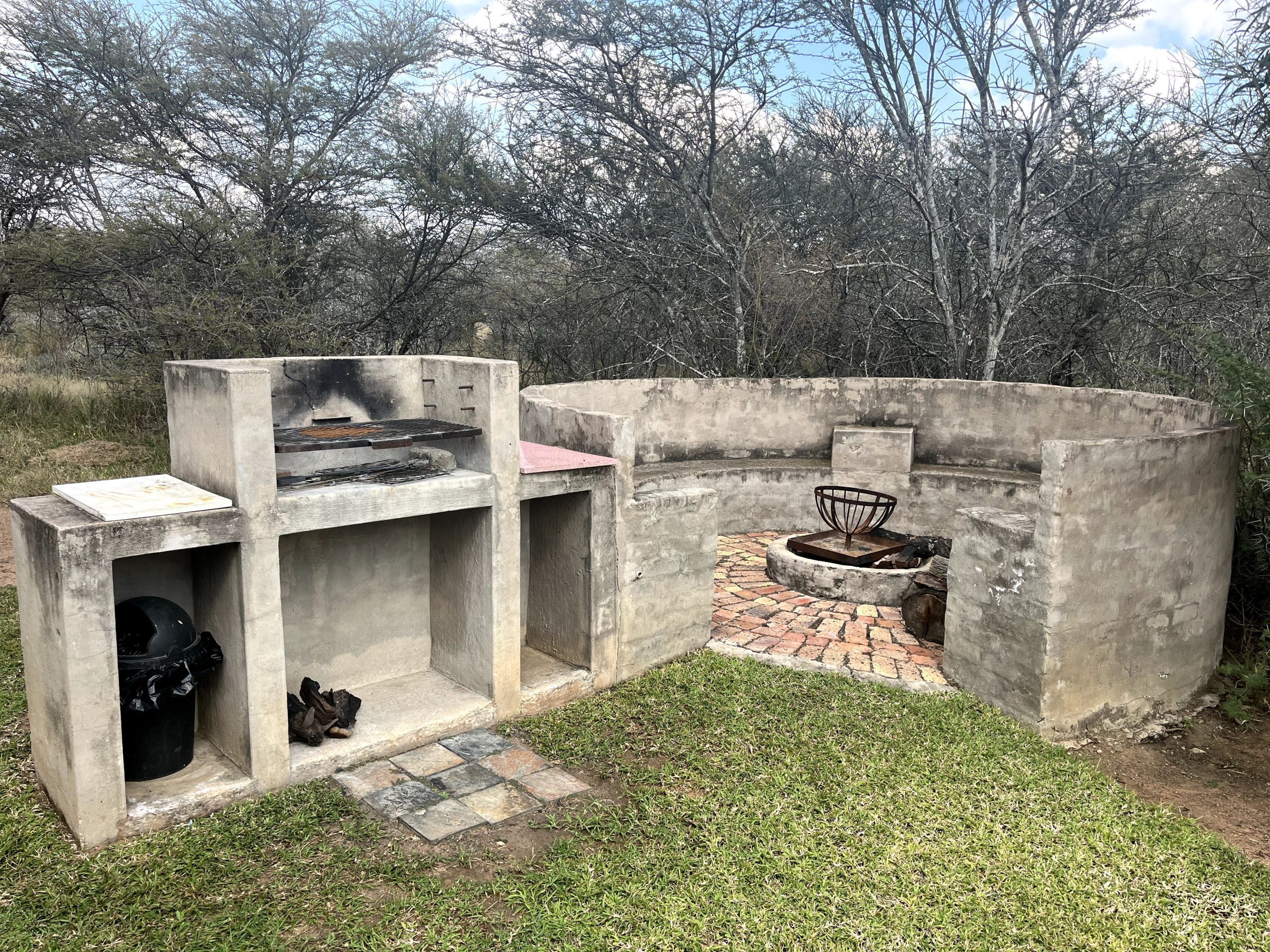 Morning Glory, SunEden:  Outdoor Braai and Fire Pit