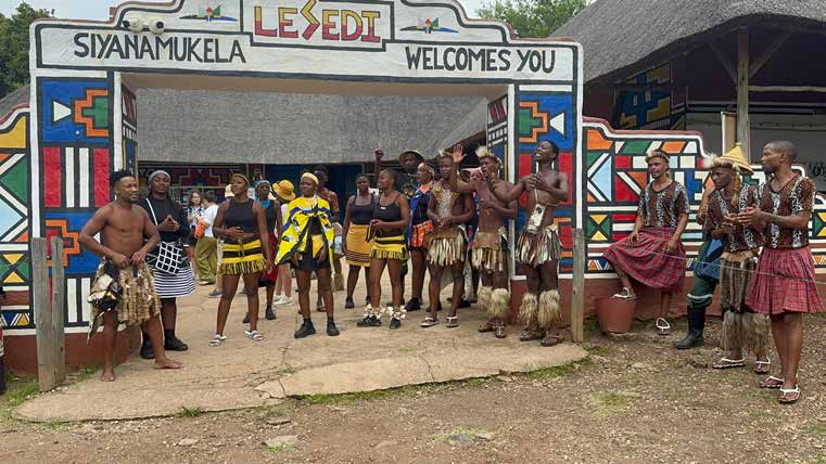 Lesedi on a Joxilox Tour